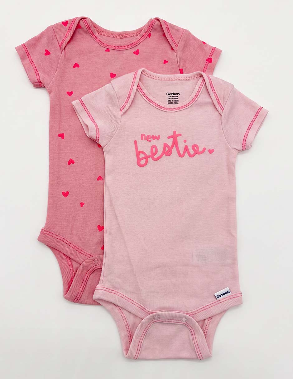 Mameluco de algodón para bebé niña Mameluco de algodón para bebé niña