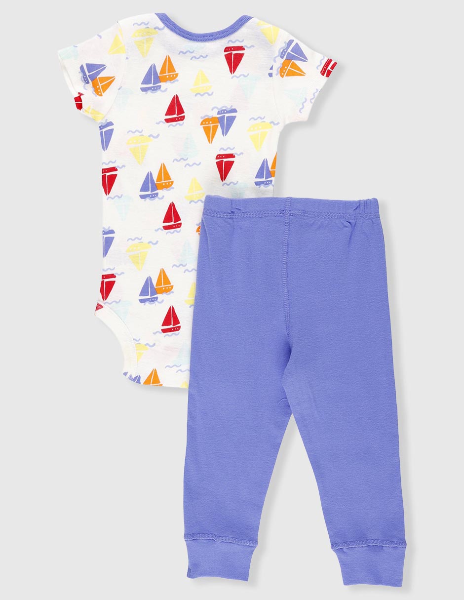 Conjunto casual gerber de algodón para niño 2 piezas
