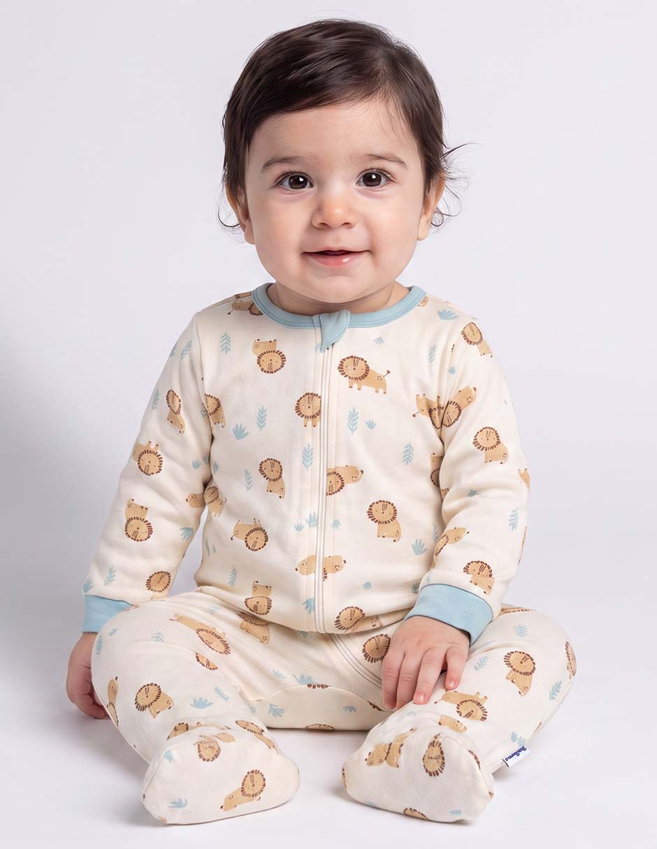 Mameluco safari de algodón para bebe niño Mameluco safari de algodón para bebe niño