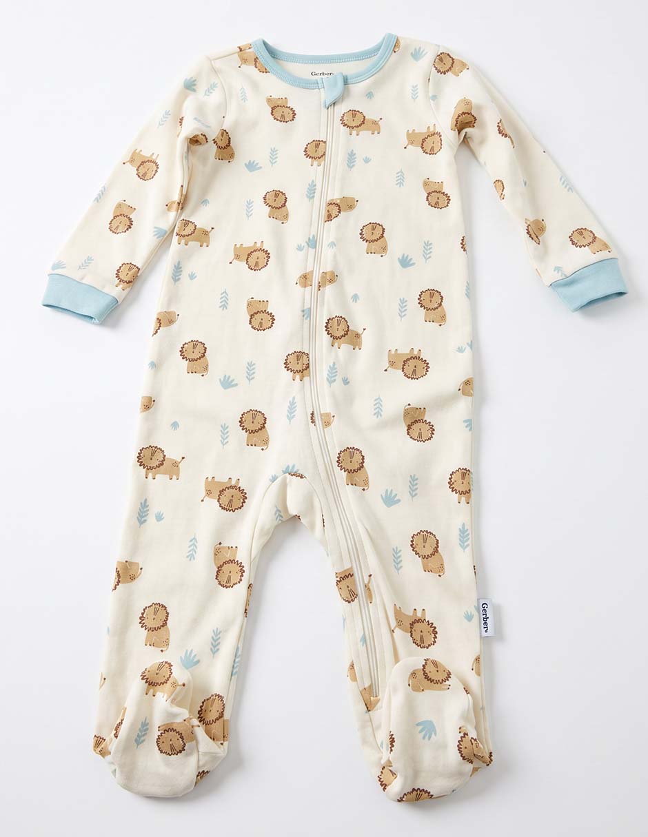 Mameluco safari de algodón para bebe niño 2