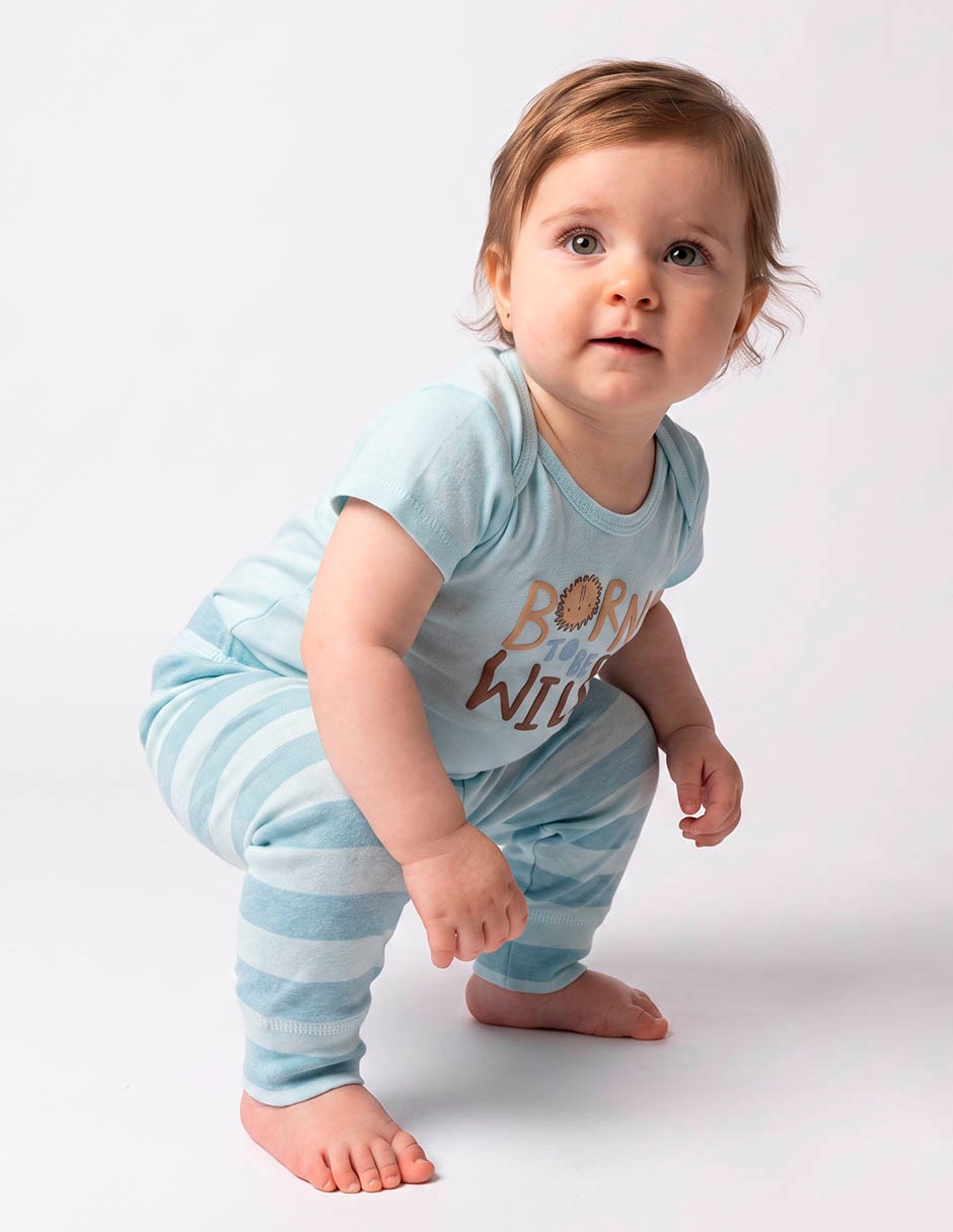 Conjunto geber de algodón para bebé niño 2 piezas