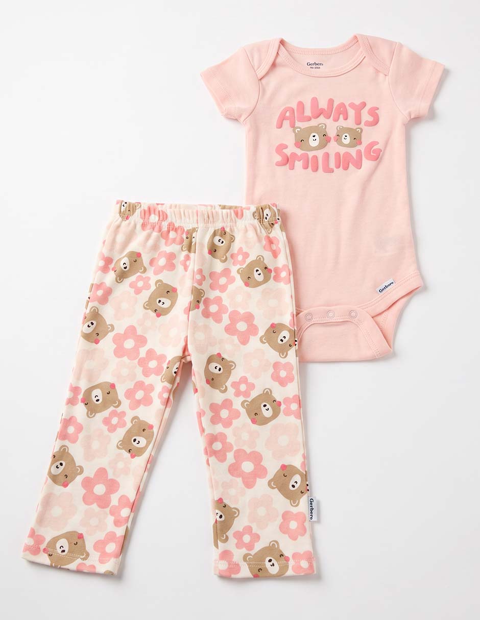 Conjunto de algodón para niña 2