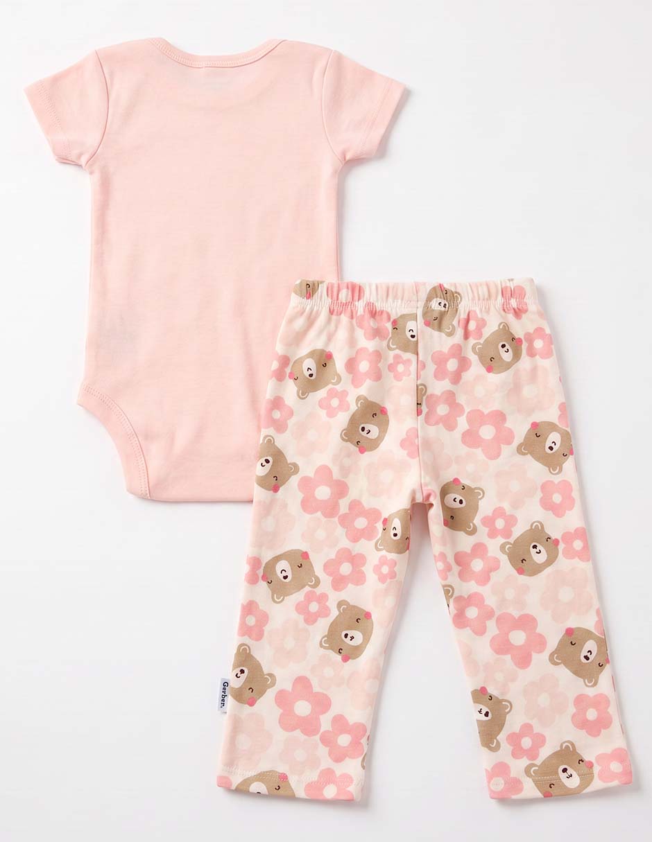 Conjunto de algodón para niña 3