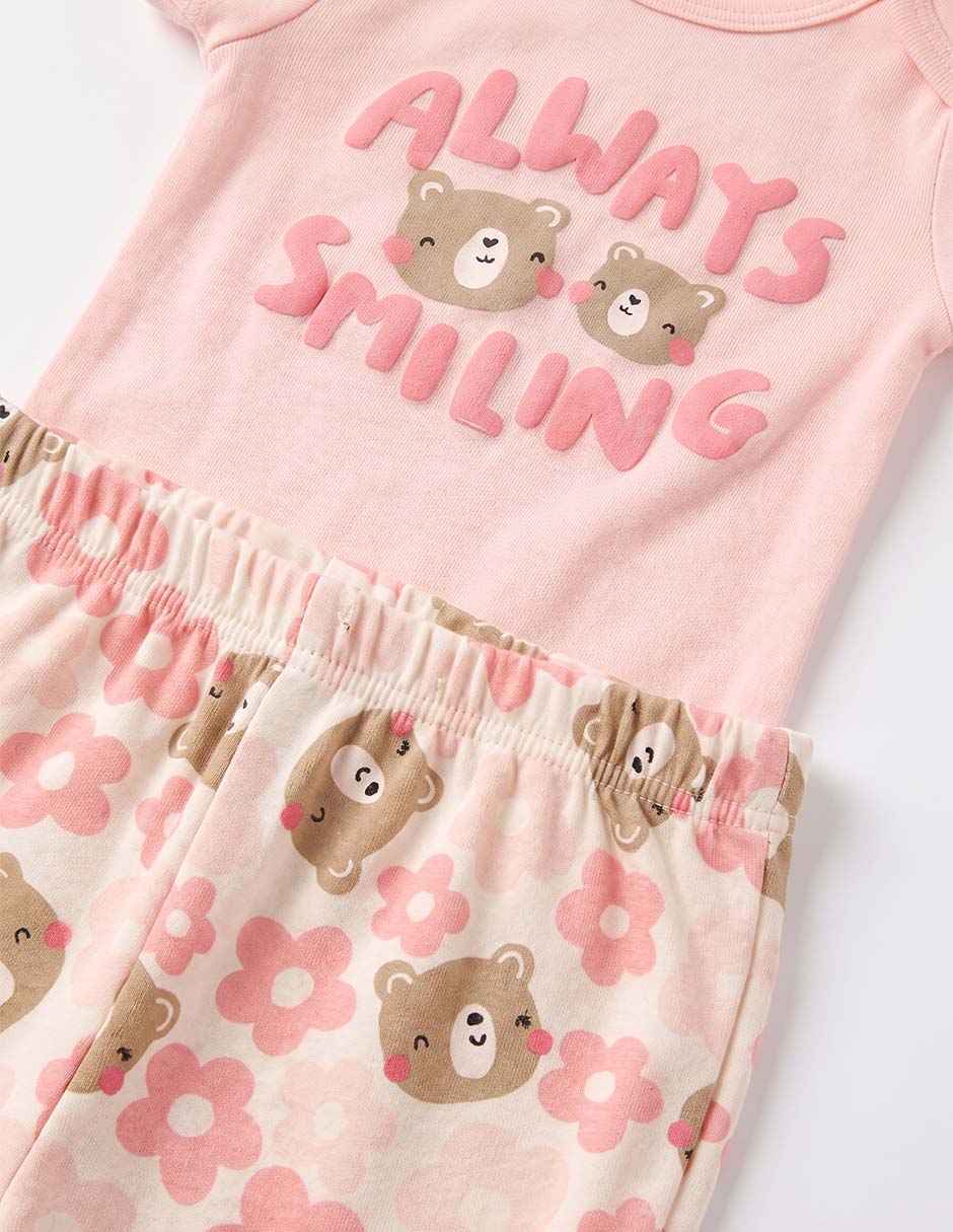 Conjunto de algodón para niña 4