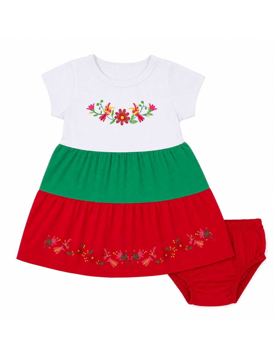 Vestido casual para niña