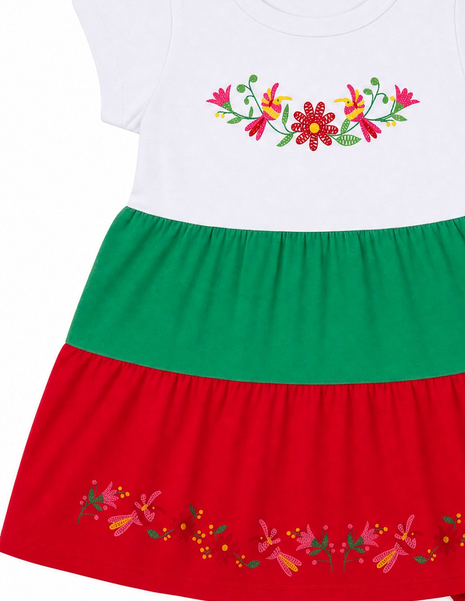 Vestido casual para niña