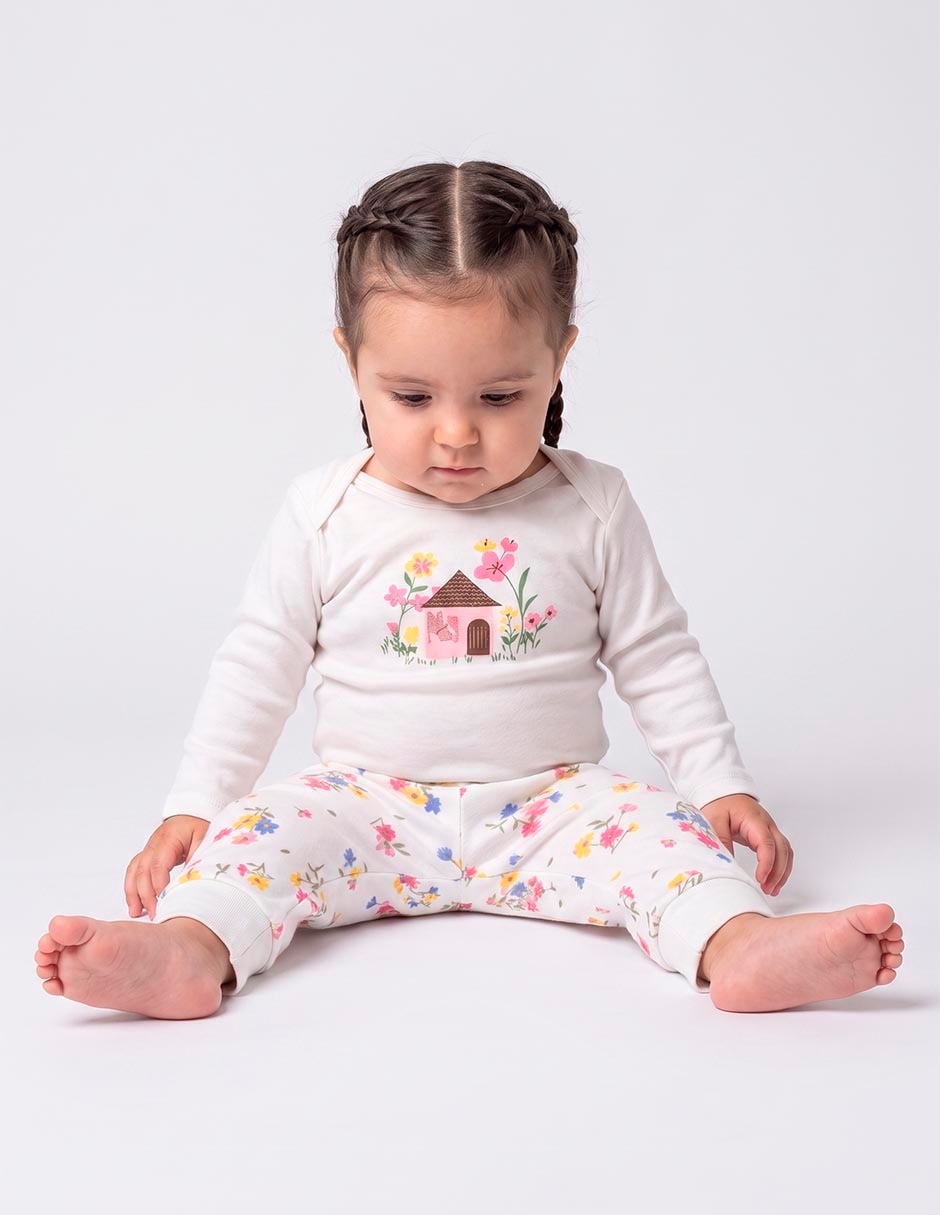 Conjunto de algodón para niña