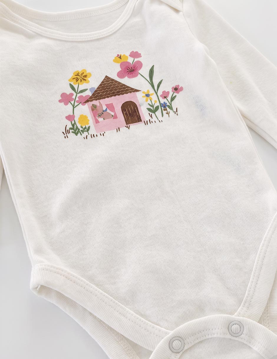 Conjunto de algodón para niña 4