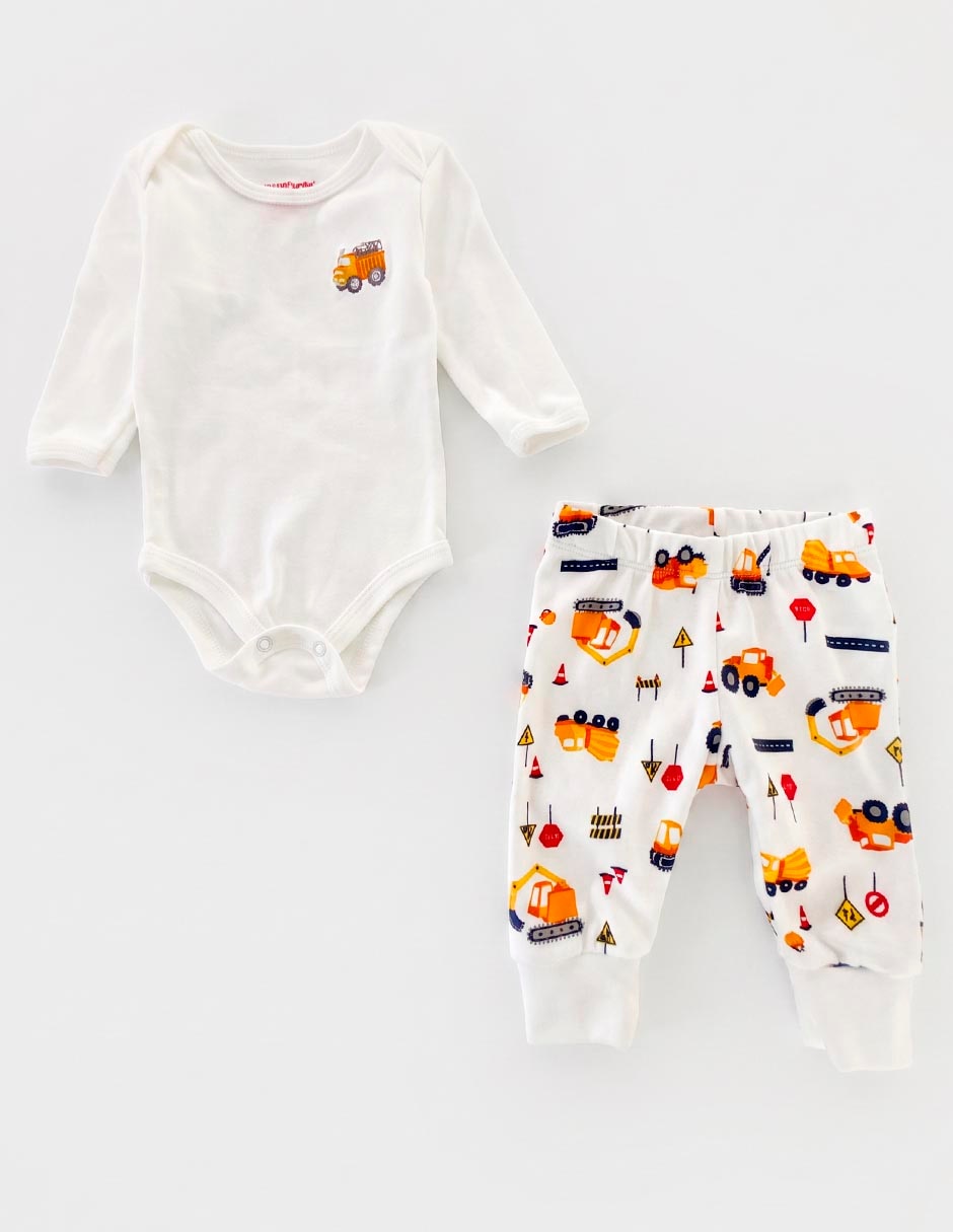 Conjunto de algodón para bebé niño 2