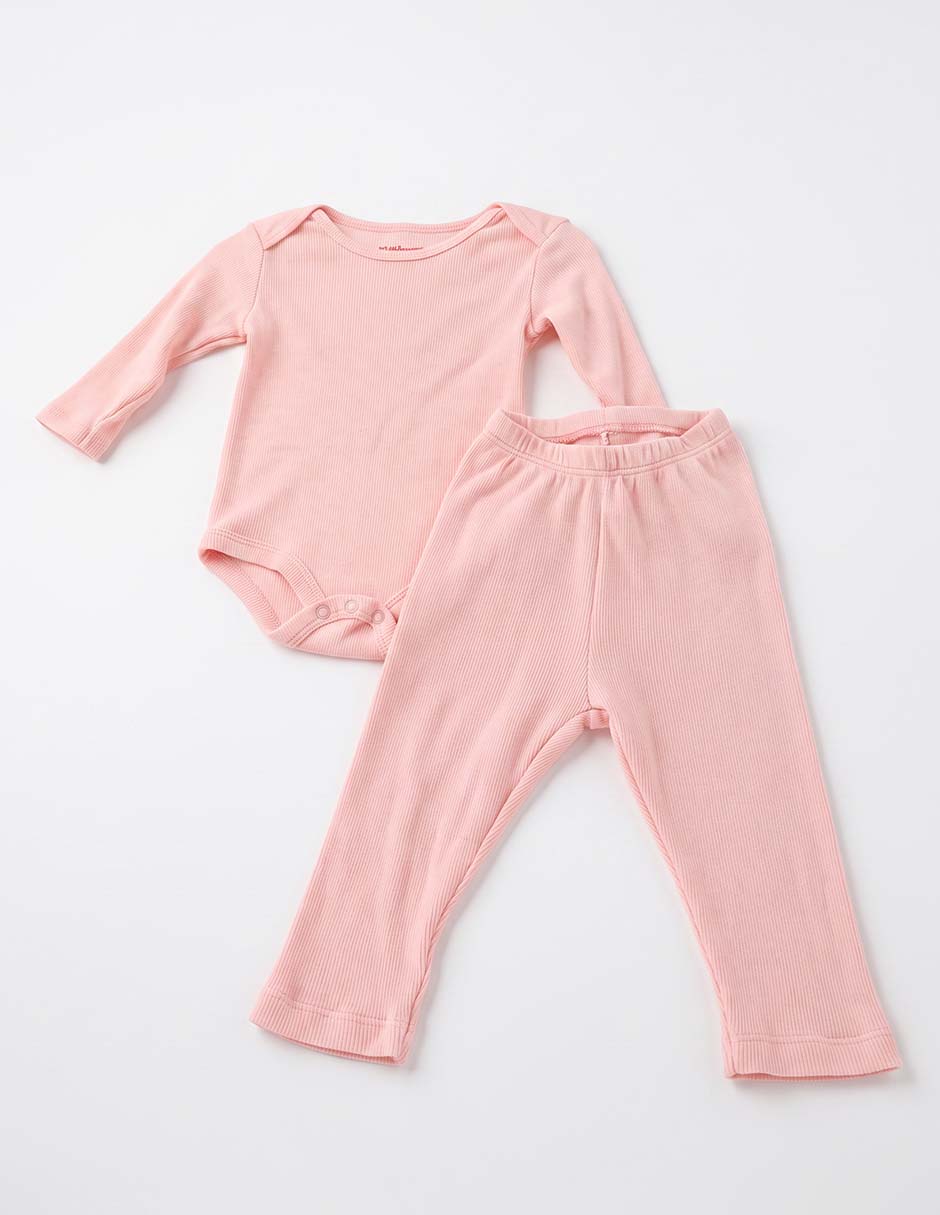 Conjunto casual de algodón para bebé niña 2