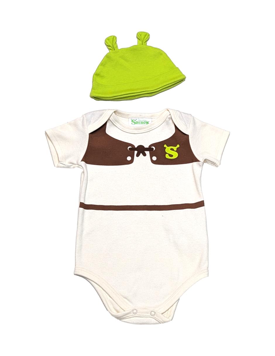 Conjunto Casual SHREK de Interlock para Bebé Niño