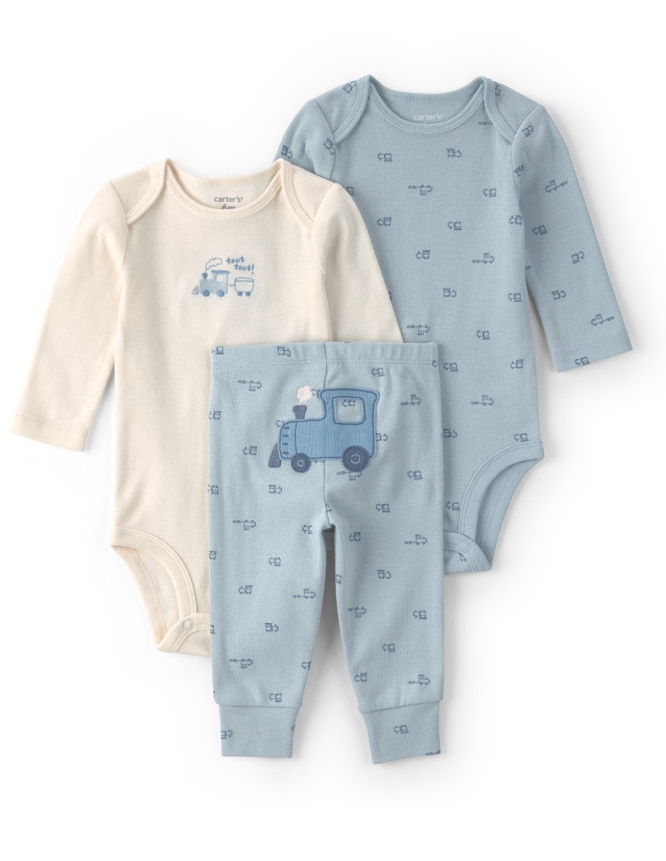 Conjunto casual de algodón para bebé niño Conjunto casual de algodón para bebé niño