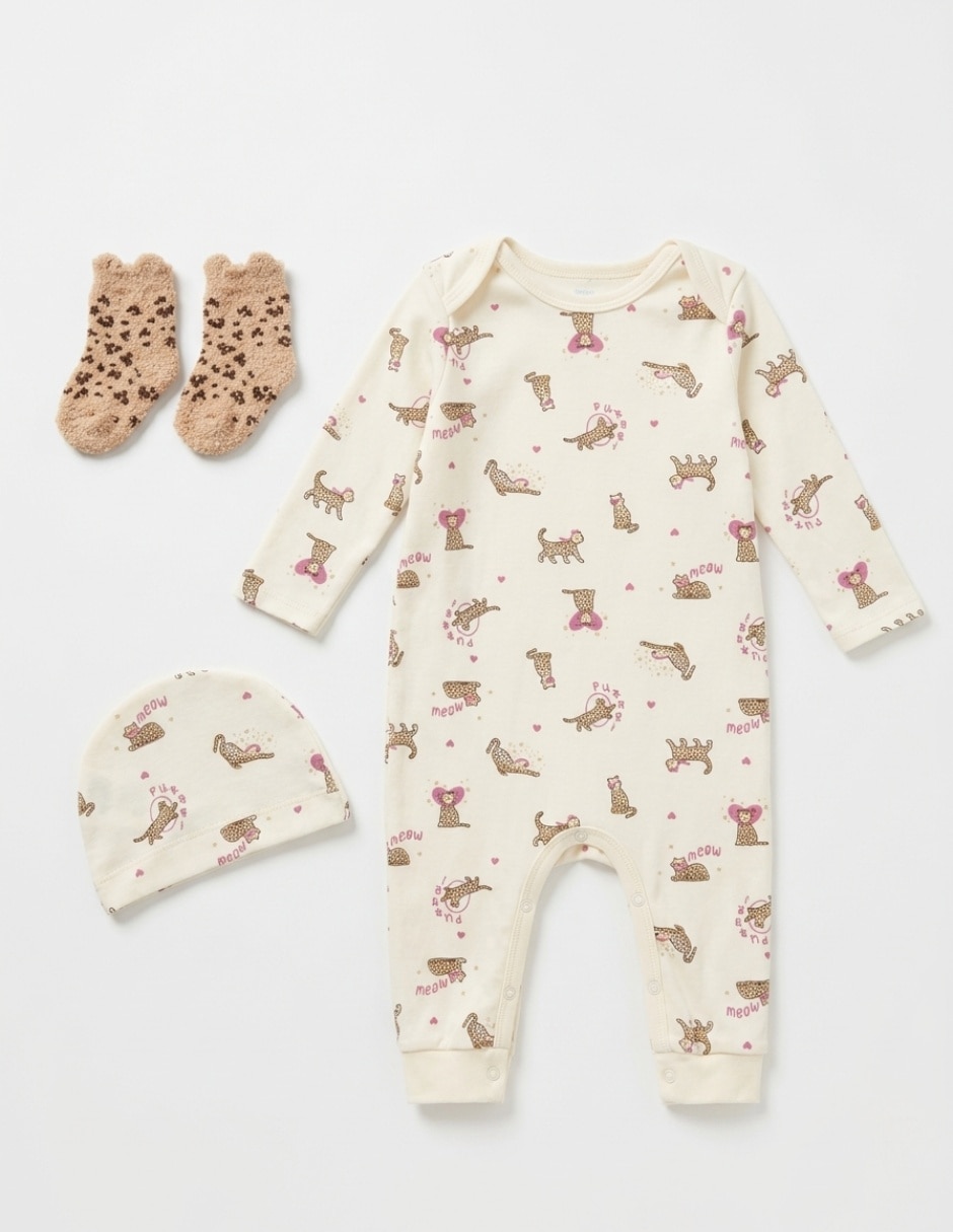 Conjunto casual para bebé niña 3