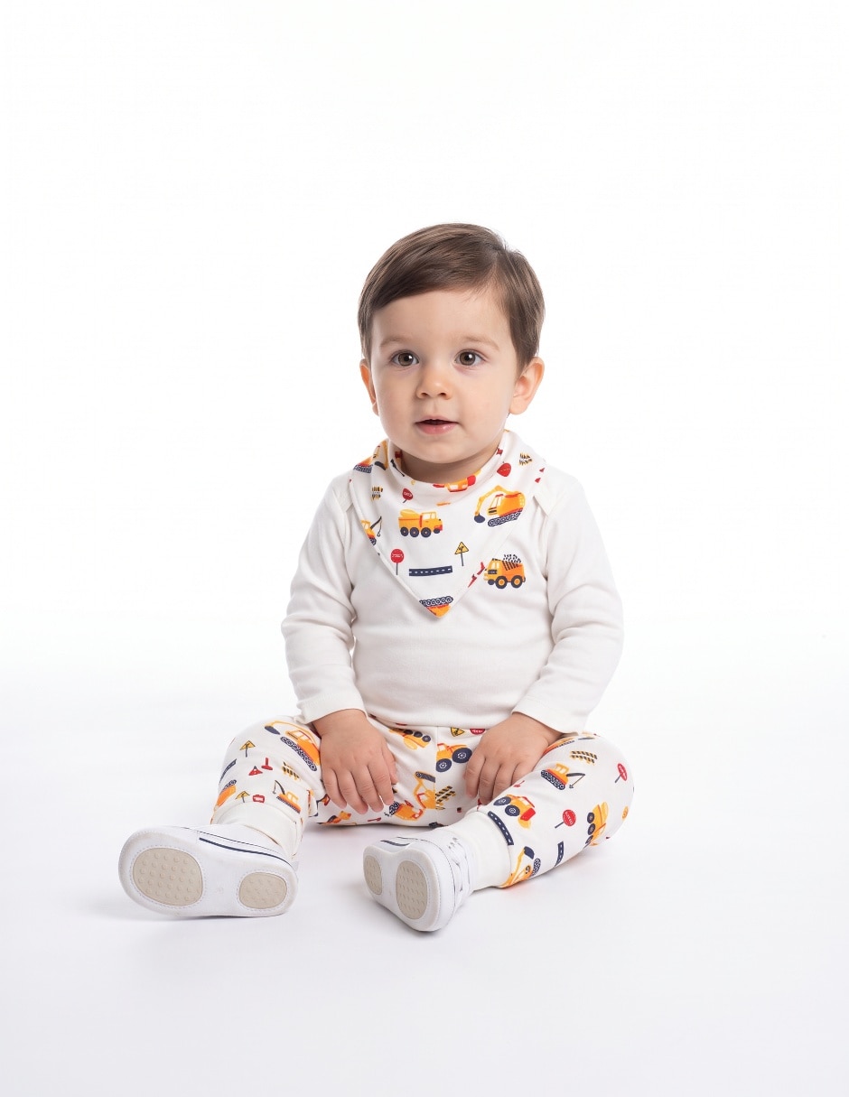 Conjunto casual de algodón para niño