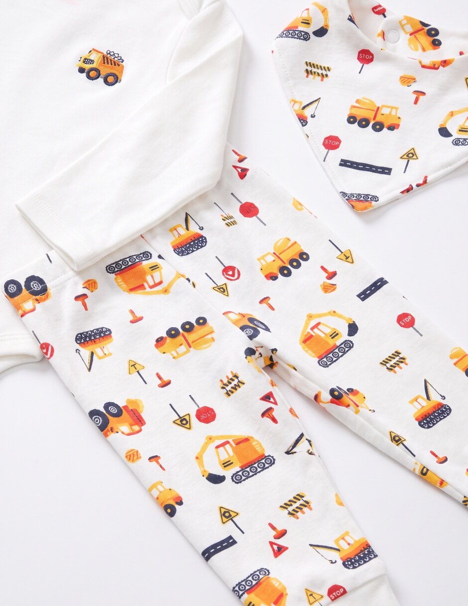 Conjunto casual de algodón para niño 5