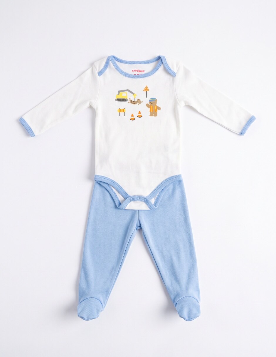 Conjunto casual de algodón para bebé niño 3