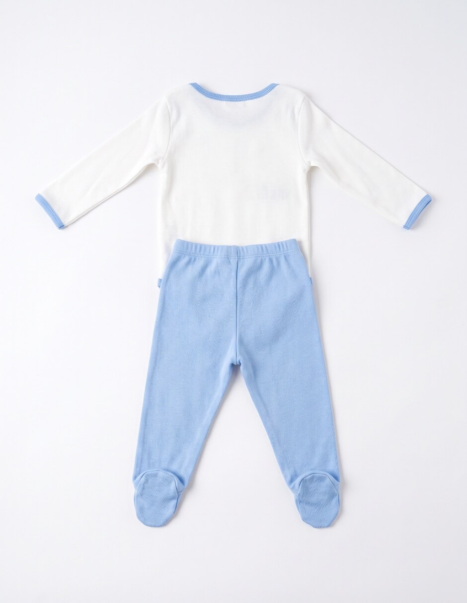 Conjunto casual de algodón para bebé niño 4