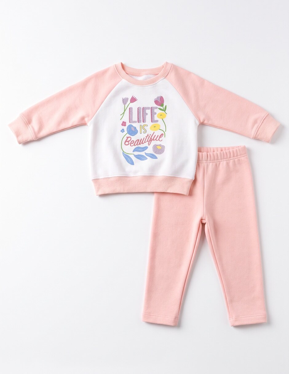 Conjunto casual para niña 3